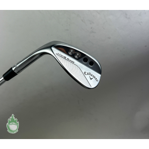 Left Handed Callaway Jaws Raw S Grind Wedge 54*-10 Wedge Flex Steel Golf Club