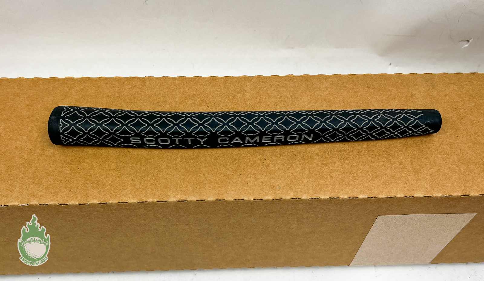 Scotty Cameron Grip - Pistolini Plus - Black W/White Texture & Yellow 2023 NEW