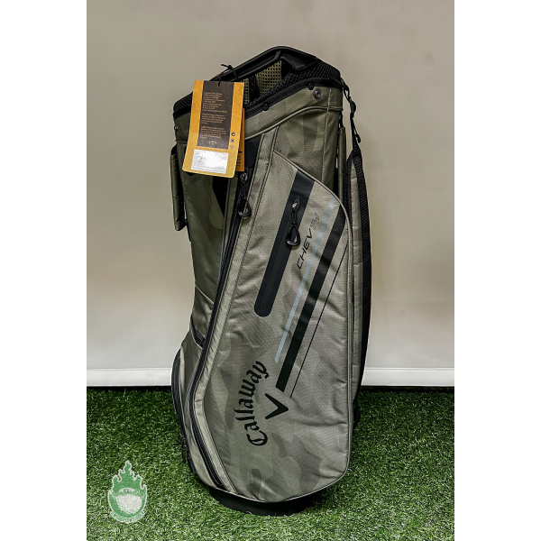 New 2024 Callaway CHEV 14 Way Golf Cart Carry Bag Olive Camo