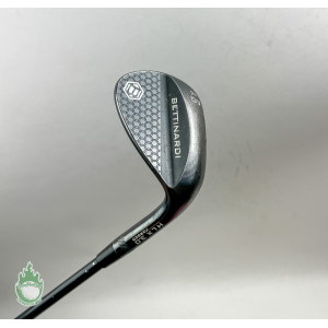 Used RH Bettinardi HLX 3.0 Forged Black C Grind Wedge 60*-08 Stiff Steel Golf