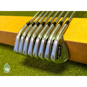 2024 Callaway APEX Pro/CB Forged Combo Irons 4-GW Project X X-Stiff Steel Golf