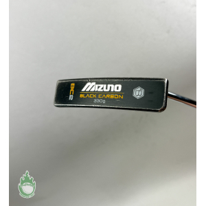 Used RH Mizuno Bettinardi BC1 Black Carbon 330g 32.5" Putter Steel Golf Club