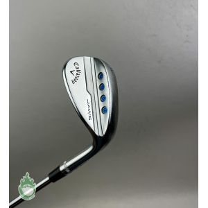 Used RH Callaway MD5 Jaws Chrome W Grind Wedge 58*-12 Wedge Steel Golf