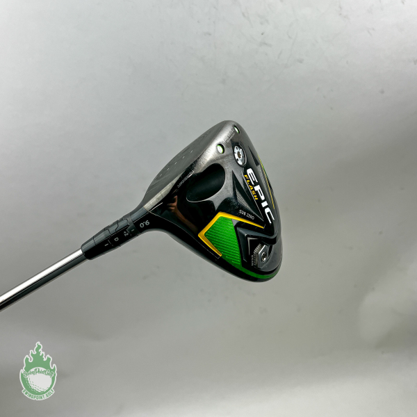 Used LH Callaway EPIC Flash Driver 9* recoil ES F2 Senior