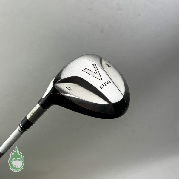 Left Handed TaylorMade V-Steel Fairway 3 Wood 15* Lite Flex Steel