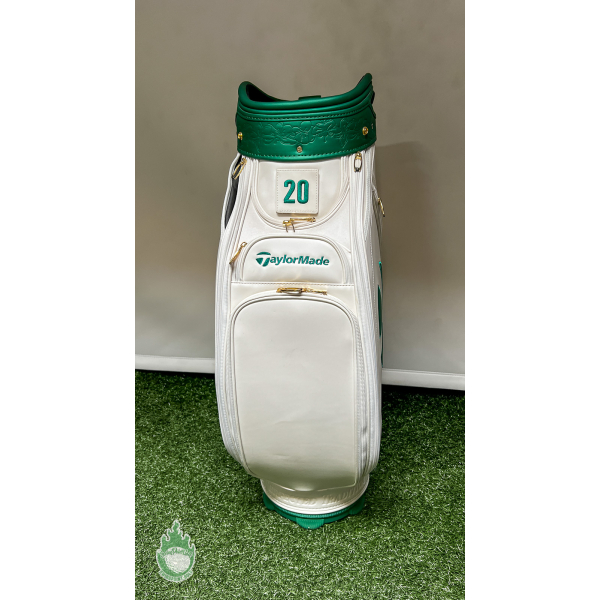 TaylorMade Golf Staff Bag 2020 Masters Season Opener Green/White