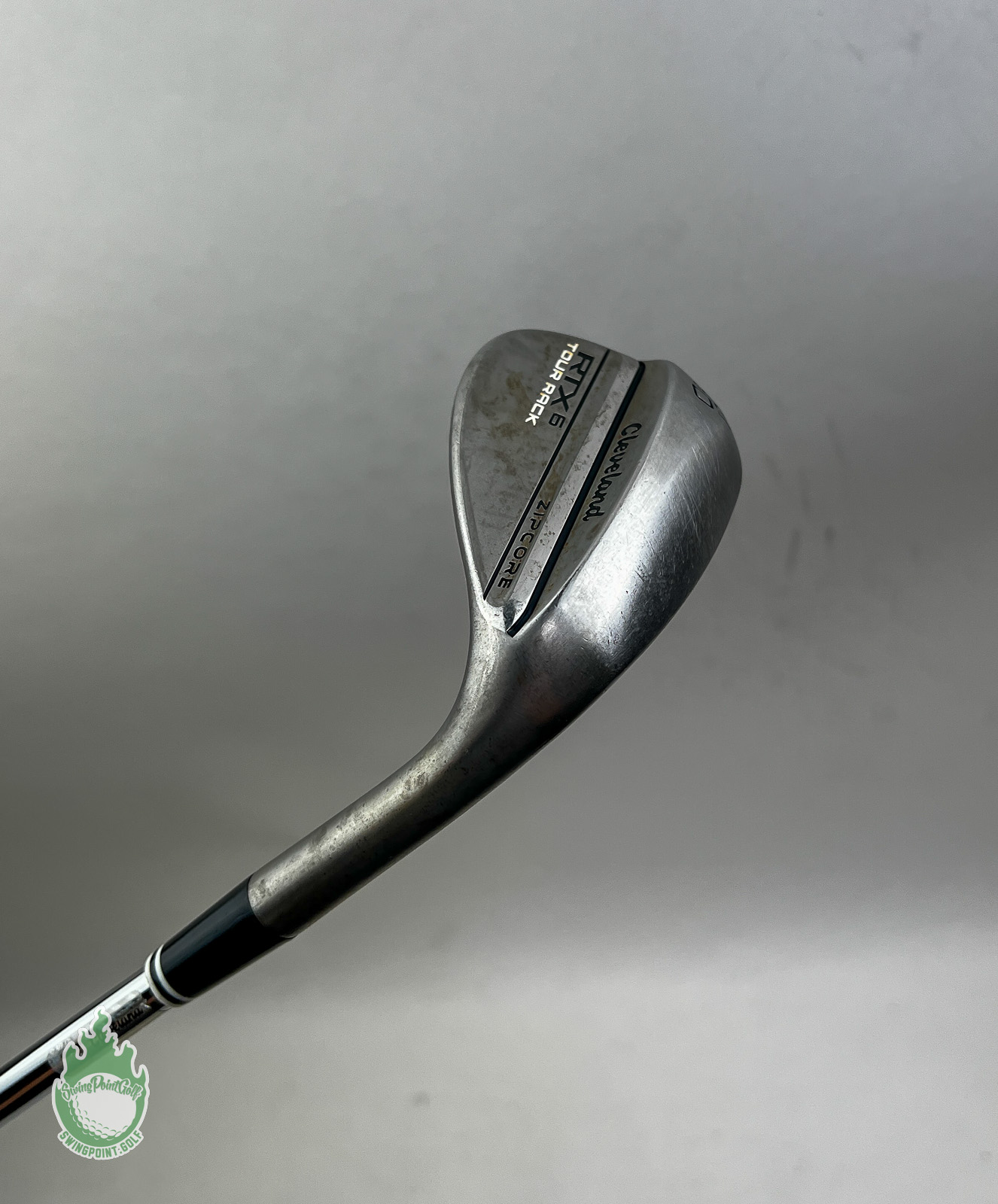RH Cleveland RTX-6 ZipCore Tour Rack Raw Mid Wedge 60*-10 Wedge