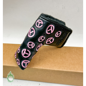 Gently Used Scotty Cameron Circle T Tour Use Only Putter Black & Pink Headcover