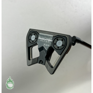 New Custom Scotty Cameron Phantom Black 9.2R Mallet 35.5" Putter Steel Golf