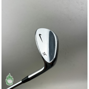 Used Right Handed NIKE Forged Wedge 58* Wedge Flex Steel Golf Club