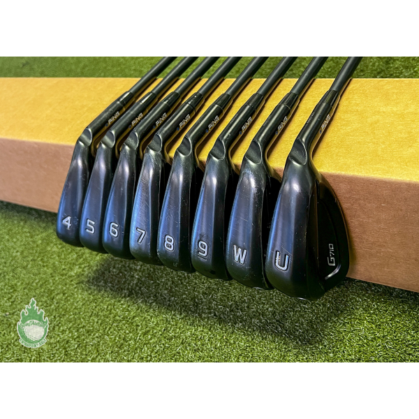 Used RH Ping Blue Dot G710 Irons 4-PW/UW ALTA CB AWT Regular