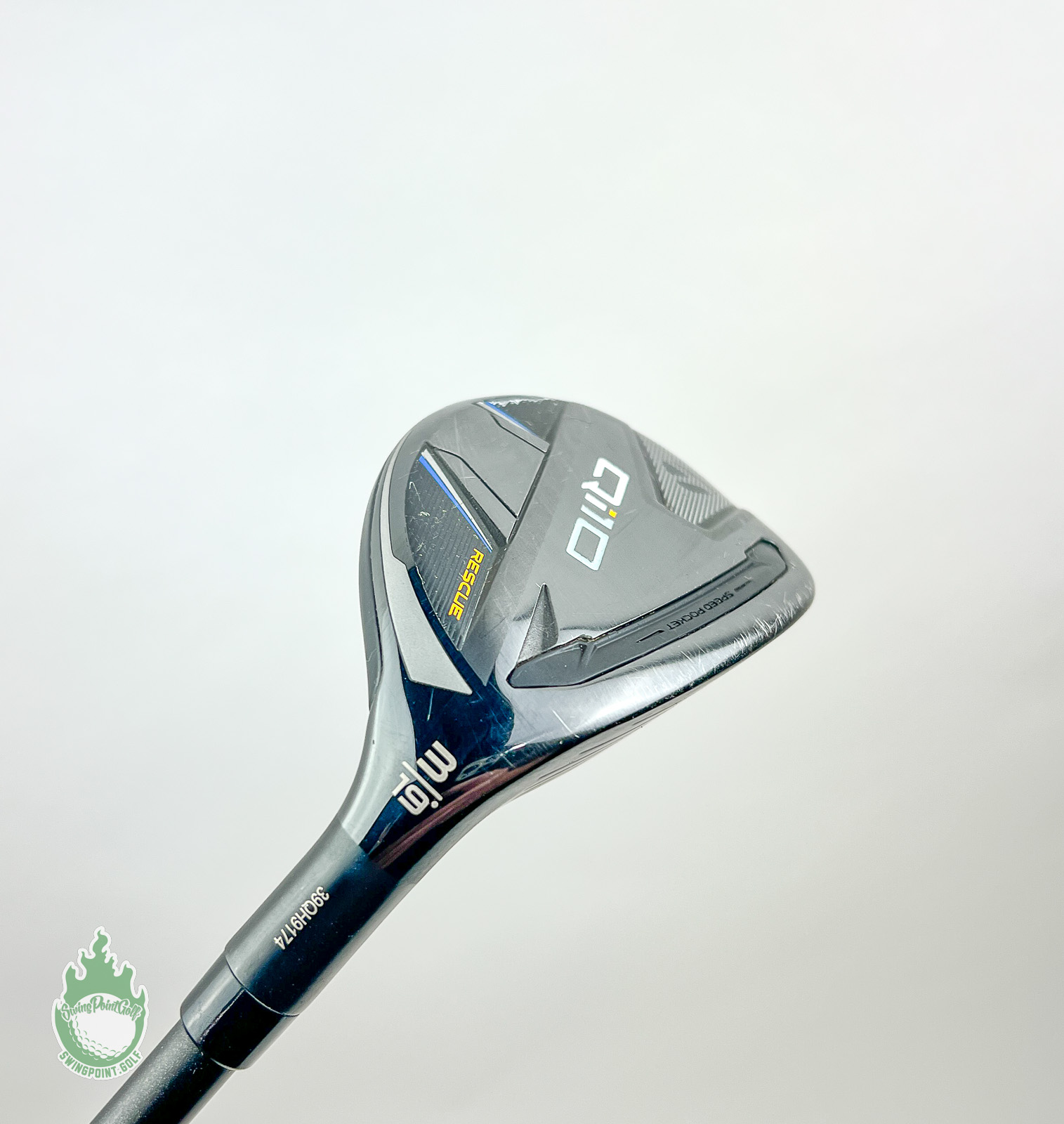 Used RH TaylorMade Qi10 3 Hybrid Rescue 19* IZ-85 Stiff Flex