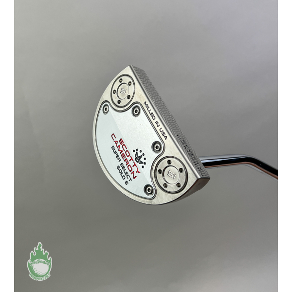 クラブ Scotty Cameron Super Select Golo 6 33in Scotty Cameron Super Select GOLO 6 Putter - Fiddler's Green