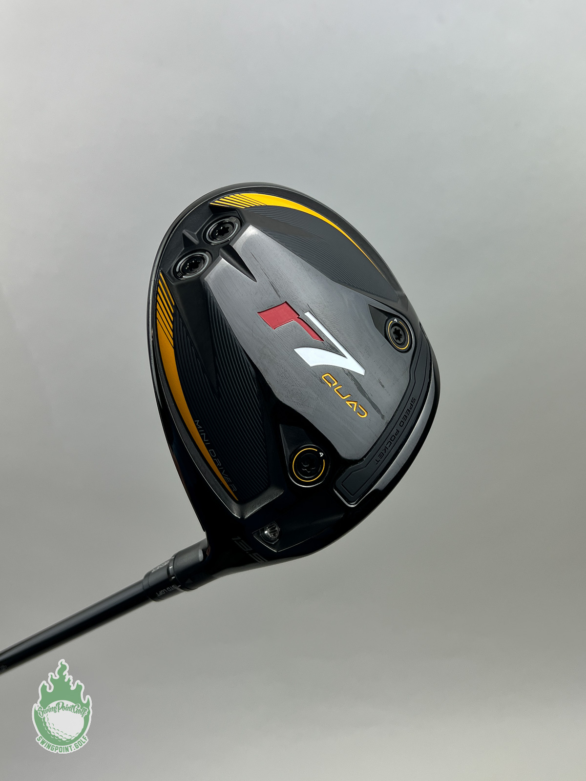 TaylorMade R7 Quad Mini Driver 13.5* Speeder 6-S Stiff Flex