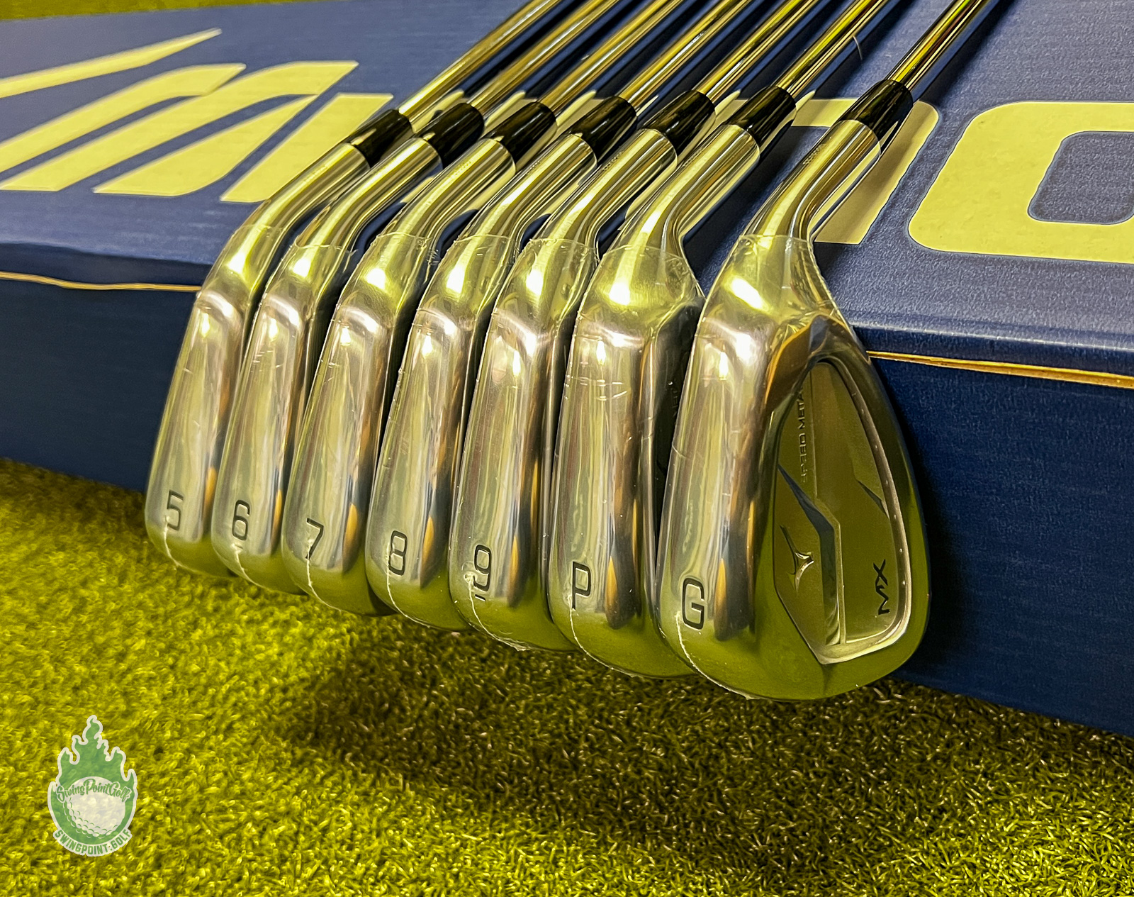 New Mizuno MX Speed Metal Irons 5-PW/GW KBS MAX 80g Stiff Flex