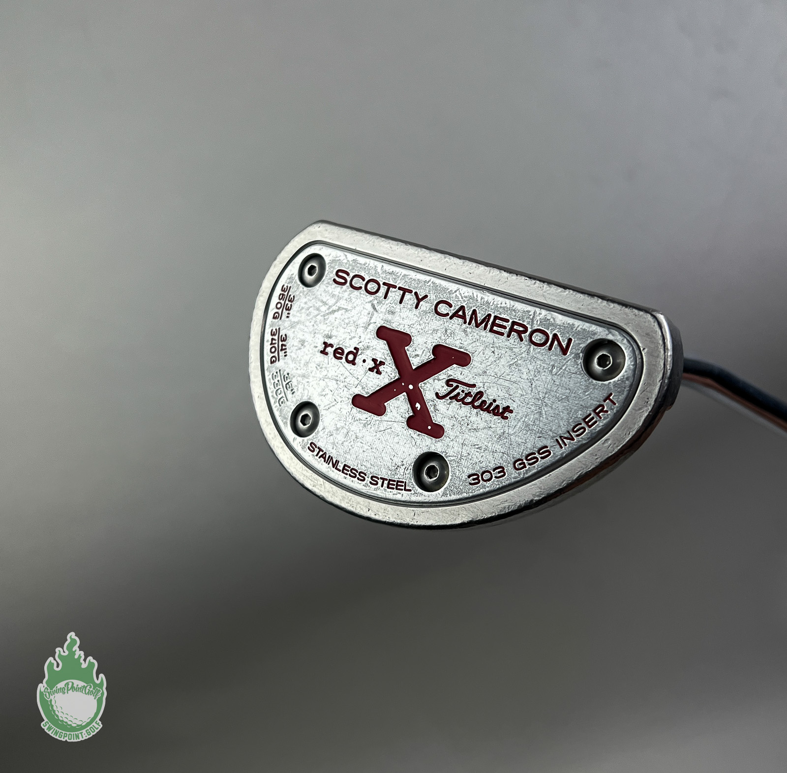 【希少】Scotty Cameron RED Xパター Used Right Handed Titleist Scotty Cameron Red X Putter 32