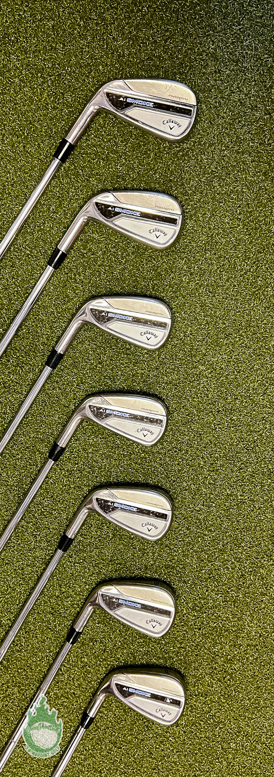 Set De Fers Callaway Paradym Ai Smoke 4-PW - Rigide, Acier, Droitier, Occasion Bon état