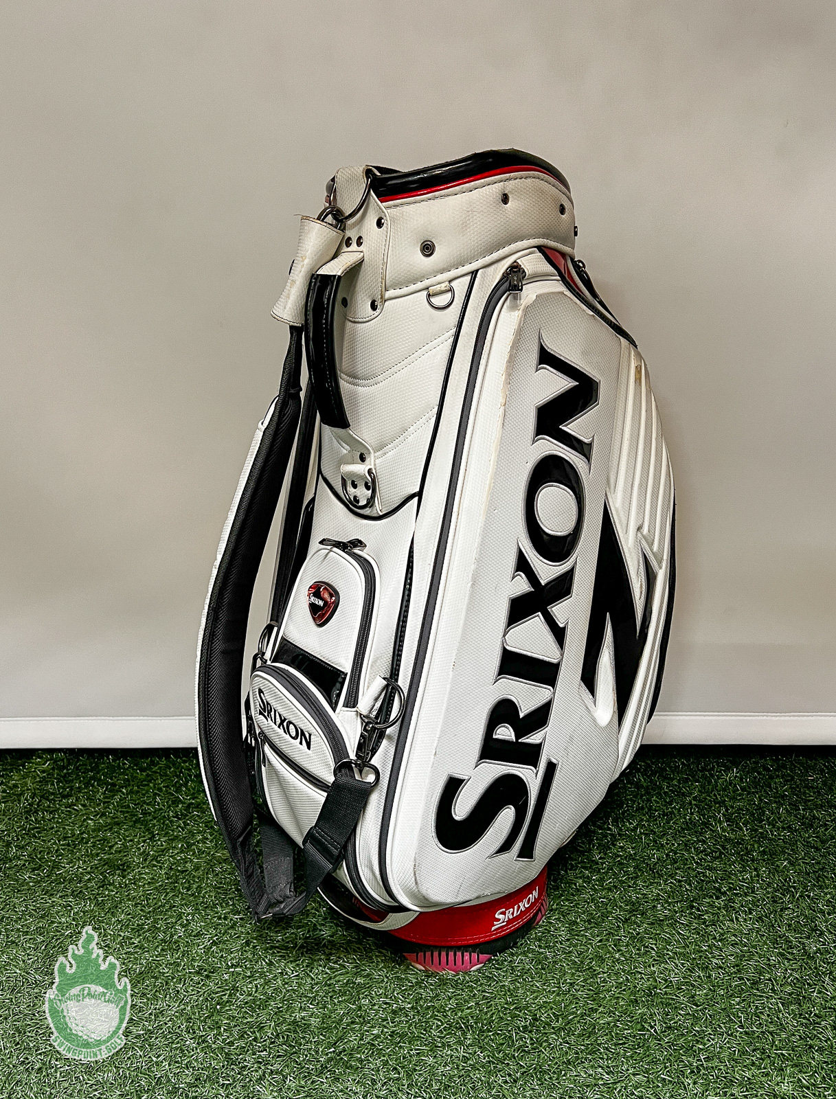 Used White/Black/Red Srixon Z Golf Staff Bag | eBay