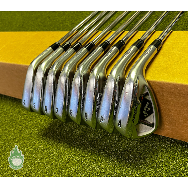 Right Handed Callaway APEX Pro Forged '21 Irons 4-AW Stiff