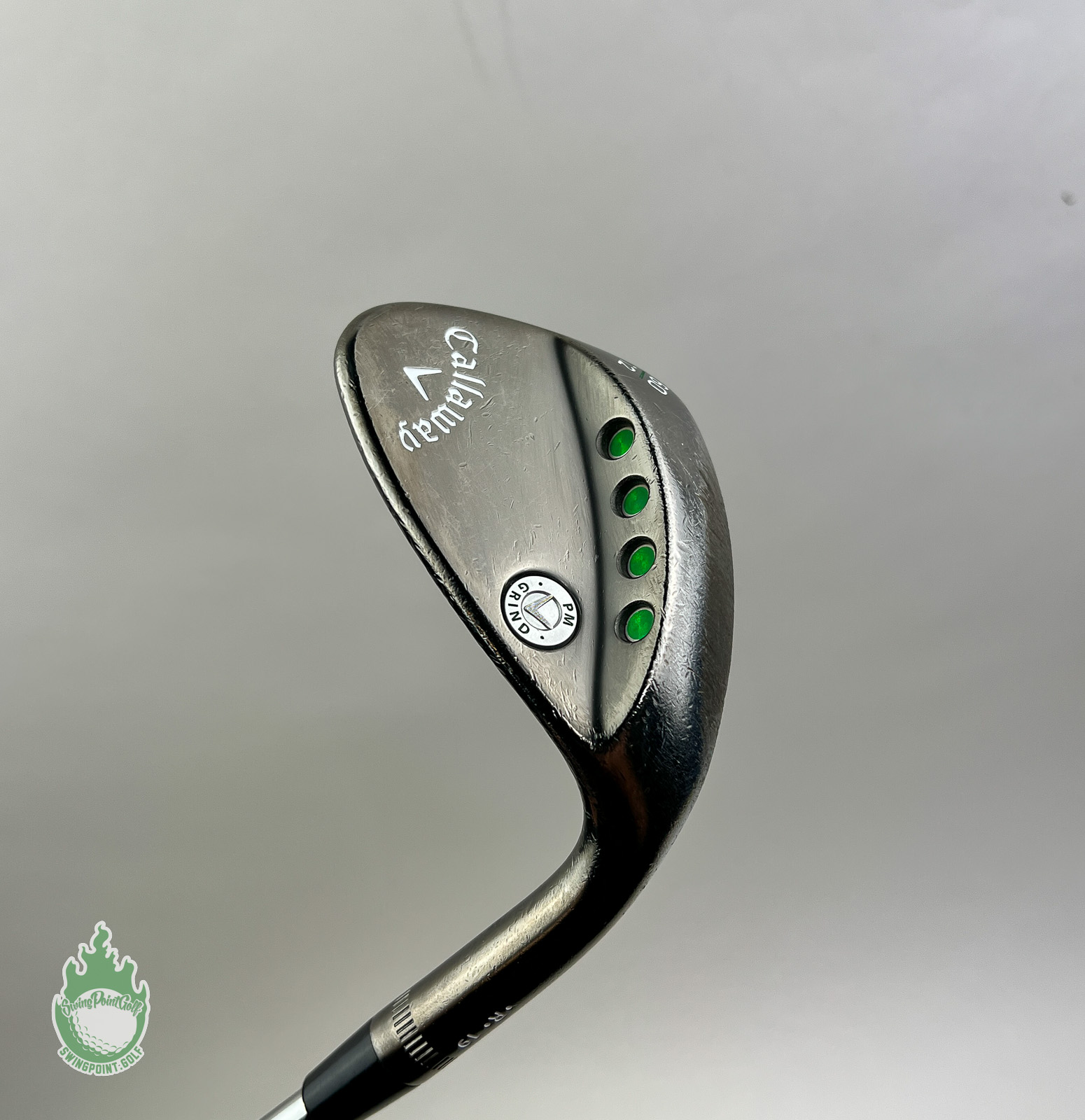 Callaway Mack Daddy Black PM Grind Wedge 60*-12 Wedge Flex Steel Callaway Mack Daddy Black PM Grind Wedge 60*-12 Wedge Flex Steel