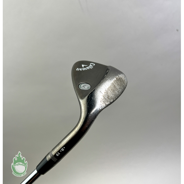 Callaway Mack Daddy Black PM Grind Wedge 60*-12 Wedge Flex Steel
