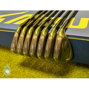 New RH Mizuno JPX 925 Hot Metal Black Irons 5-PW/GW Lite Regular Steel Golf Set