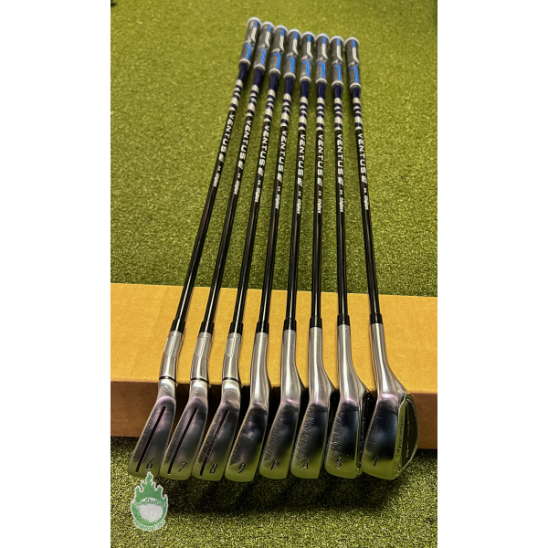 Taylormade Qi Iron Set 4H-PW – Graphite Régulier, Ventus TR Bleu 6-R, Occasion