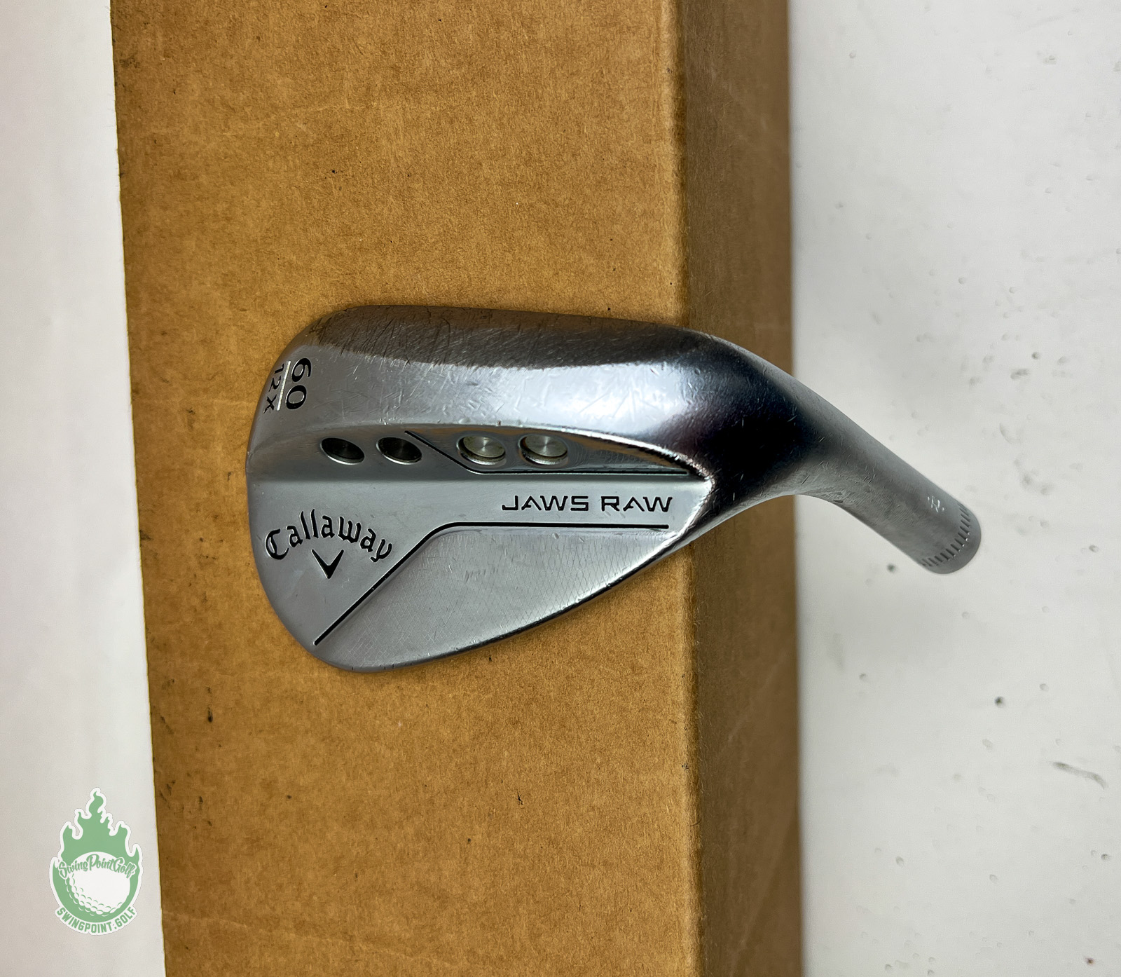 Right Handed Tour Issue Callaway Jaws Raw X Grind Wedge 60*-12