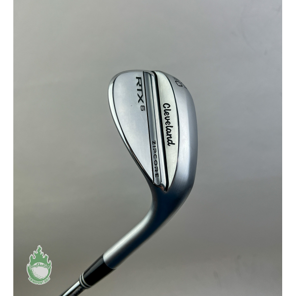 Right Handed Cleveland RTX-6 ZipCore Mid Wedge 60*-10 Wedge Flex