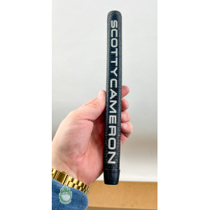Used Scotty Cameron Matador Black Golf Putter Grip Grey Letters