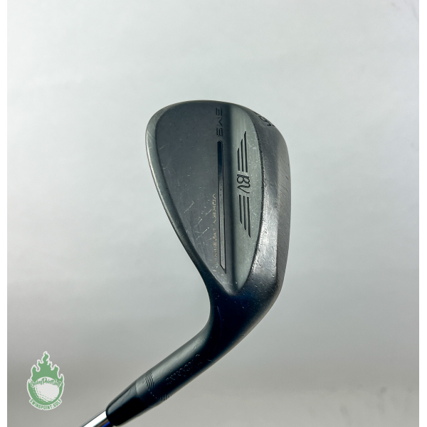 Titleist Vokey SM9 M Grind Jet Black Wedge 56*-08 Wedge Flex Steel