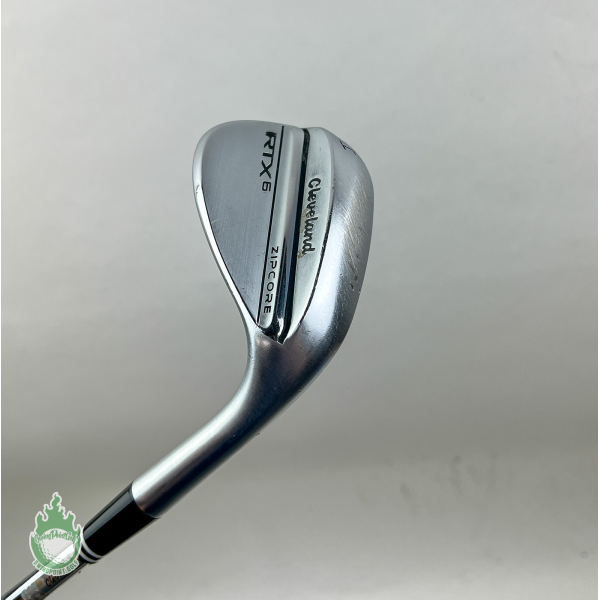 Right Handed Cleveland RTX-6 ZipCore Mid Wedge 54*-10 Wedge Flex