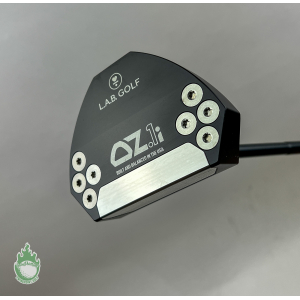 Used Left Handed LAB Golf OZ.1i 33" Putter Black Steel Golf Club