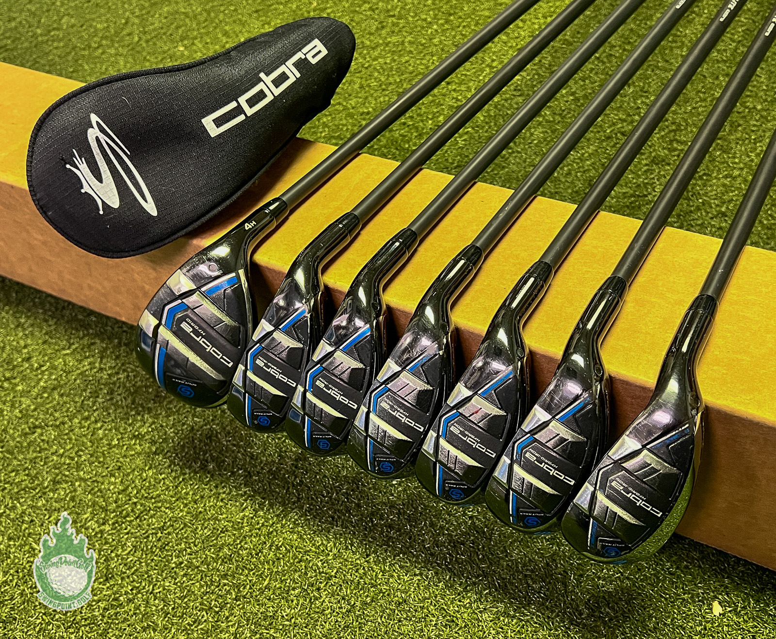 Right Handed Cobra T-Rail 2 4 Hybrid Irons 5-PW 45g Lite Flex  display picture 1