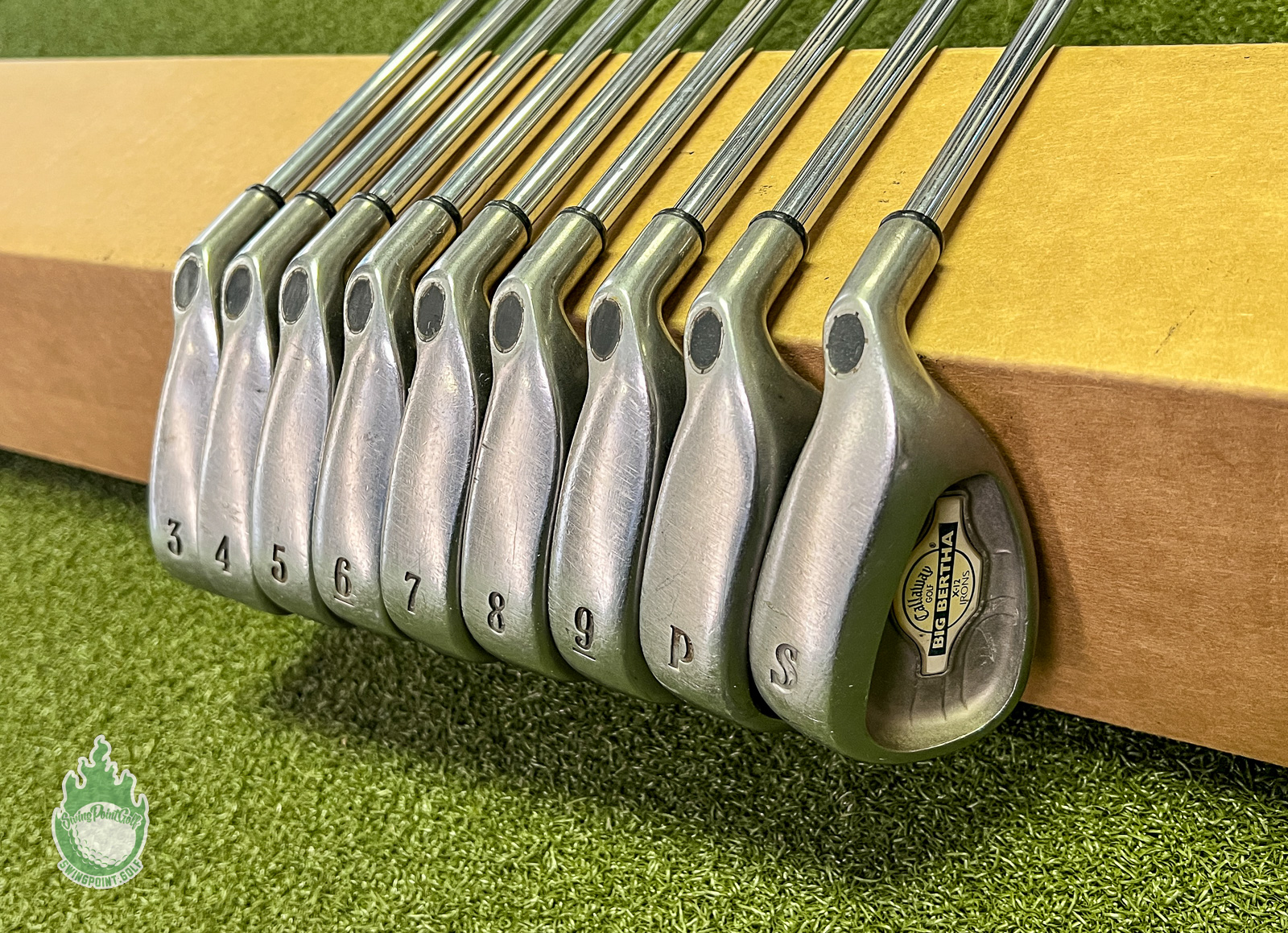 Callaway Big Bertha X-12 Irons 3-PW/SW Memphis 