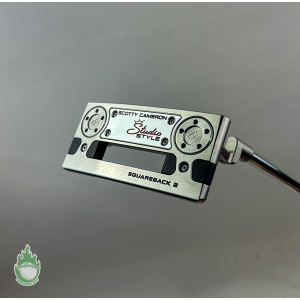 2025 Titleist Scotty Cameron Studio Style SquareBack 2 33" Putter Steel Golf