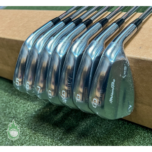 NEW RH Mizuno Pro M-15 Irons 5-PW/GW AMT Black Regular Flex Steel Golf Set