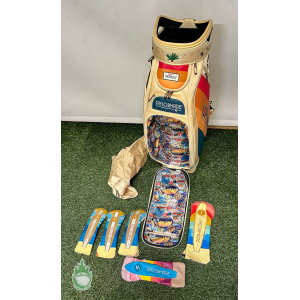 Rare TaylorMade Golf Staff Bag 2021 Summer Commemorative with Headcovers