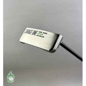 Used RH Swag Savage One 365g 303SS 35" USA Milled Putter Steel Golf Club