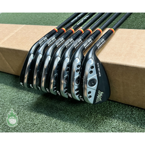 PXG 0311P Gen 6 Black Label Elite Irons 5-PW/GW Axiom 105 X-Flex Graphite Golf