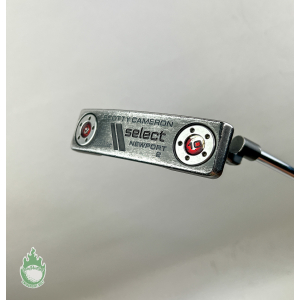 Used Right Handed Titleist Scotty Cameron Select Newport 2 35" Putter Golf Club