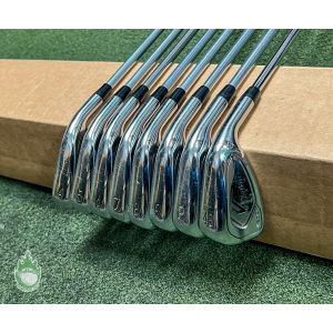 2019 Titleist T200 Forged Irons 4-PW/48* Project X LS 6.0 Stiff Steel Golf Set