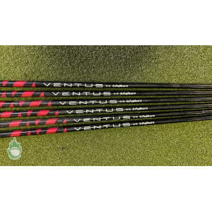Used Fujikura Ventus 6-R 5-PW Regular Flex Graphite Iron Set Shafts