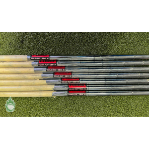 Used KBS Tour FLT 130g 5-PW/GW Extra Stiff Flex Steel Iron Set Shafts