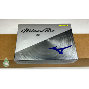 One Dozen Brand New Mizuno Pro X "Yellow" 3 Piece Urethane Golf Balls