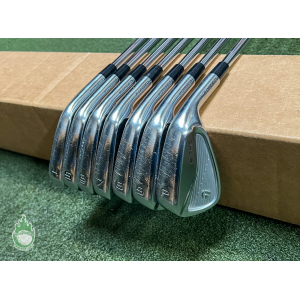 Used TaylorMade P-7MC Forged Irons 4-PW X100 TI Extra Stiff Steel Golf Set