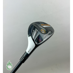 Used RH TaylorMade Rescue 2011 4 Hybrid 21* SVS8 Stiff Flex Graphite Golf Club