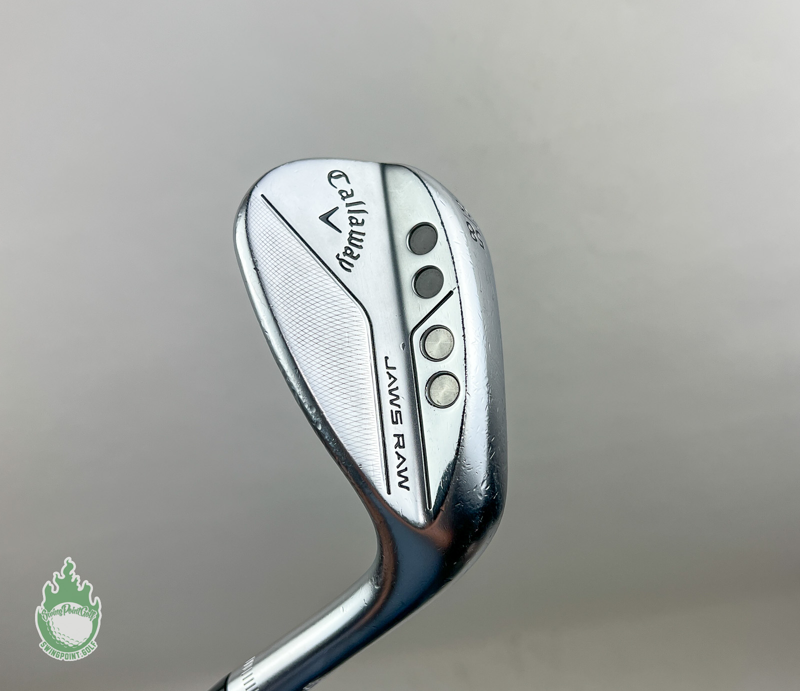 Callaway Jaws Raw S Grind Wedge 58*-10 Catalyst Wedge Flex 