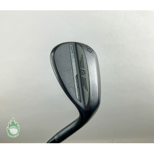 Used Titleist Vokey SM10 Black T Grind Wedge 60*-04 Wedge Flex Steel Golf Club