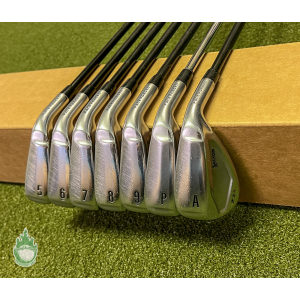 Used RH Srixon ZX4 Face Forged Irons 5-PW/AW Accra 60i Regular Steel Golf Set